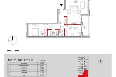 Plan inwestycji ATAL SKY+ bud. D-F 5