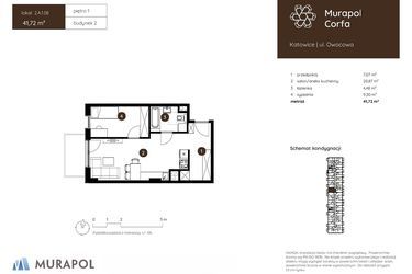 Plan inwestycji Murapol Corfa 13