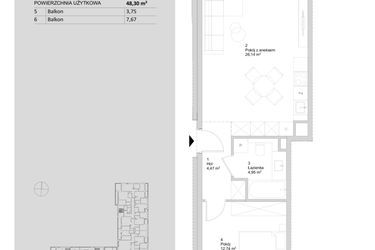 Plan inwestycji ATAL Parkowa 4