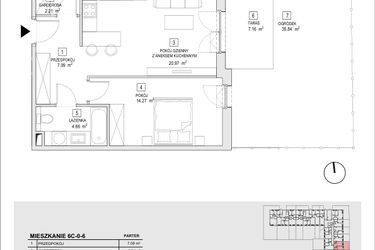 Plan inwestycji Naramowice Odnova II 7