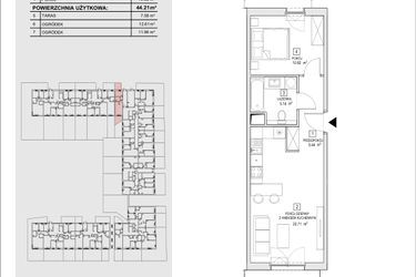 Plan inwestycji Naramowice Odnova II 9