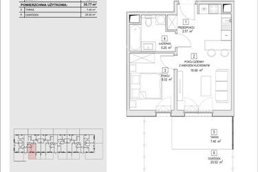 Plan inwestycji Naramowice Odnova II 10