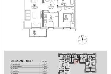 Plan inwestycji Naramowice Odnova 12