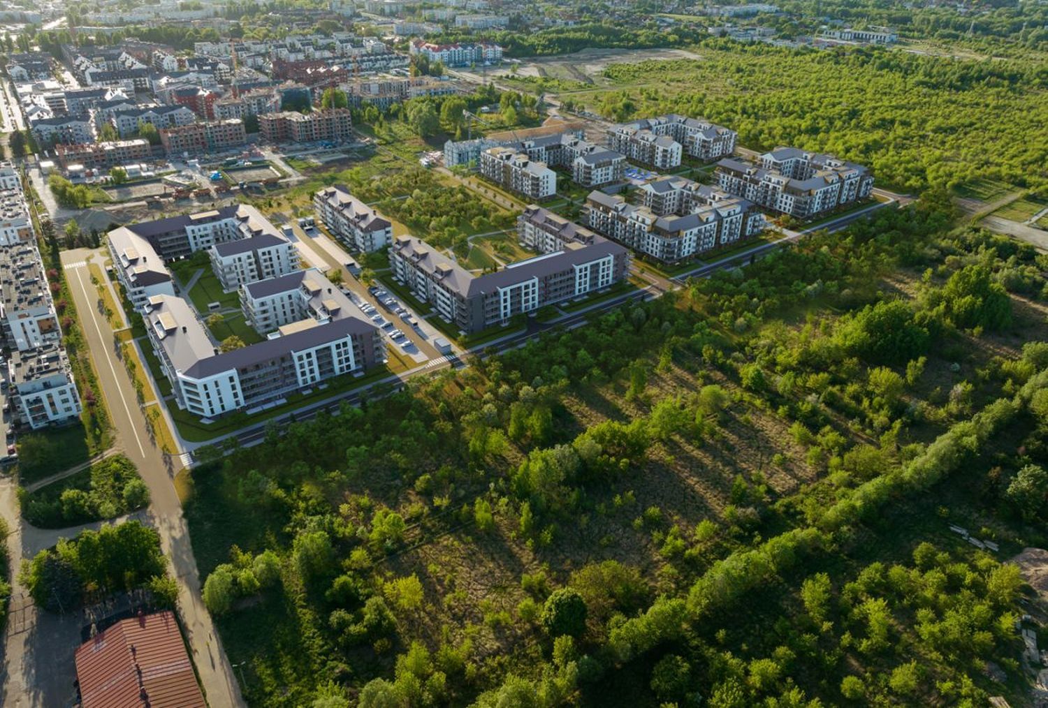 Okolica inwestycji Naramowice Odnova 1