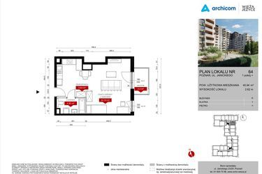 Plan inwestycji Wieża Jeżyce etap V 13