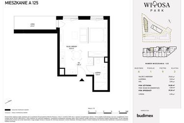 Plan inwestycji Witosa Park 1