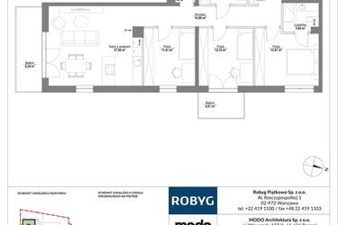 Plan inwestycji Piątkowo Residence 3
