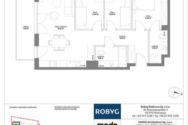 Plan inwestycji Piątkowo Residence 6