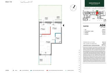 Plan inwestycji Grunwald Między Drzewami etap II 5