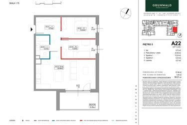 Plan inwestycji Grunwald Między Drzewami etap II 14